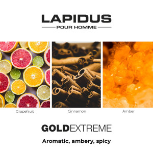 Lapidus Pour Homme Gold Extreme - Eau de Toilette Lapidus Pour Homme Gold Extreme - Eau de Toilette